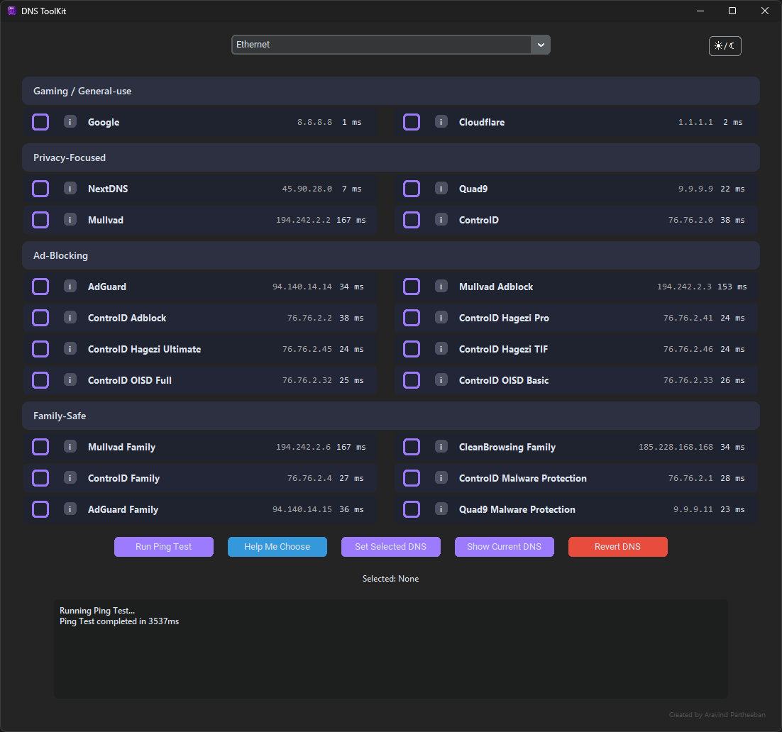 DNS Toolkit